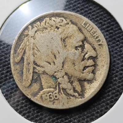 KK钱币收藏小铺 第323期 2月预留时间 周末发货 -  1936美国5分