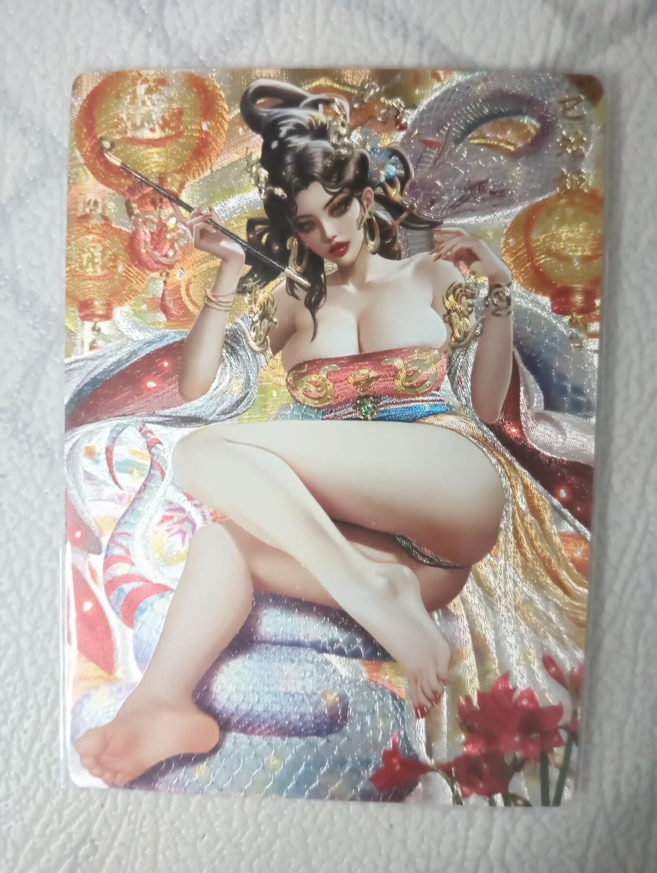 花开卡拍第34期（8月17号周日截拍，品控勿拍!!!拍品不寄存，运费5元，自制卡难免瑕疵，可能存在轻微撞角爆边等出厂瑕疵，品控介意勿拍！）