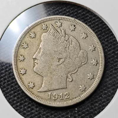 KK钱币收藏小铺 第323期 2月预留时间 周末发货 -  1912美国5分