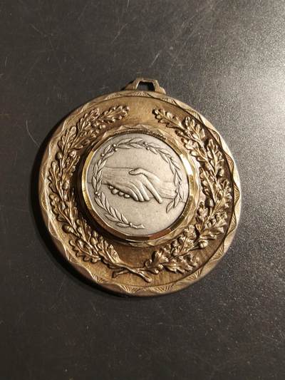 老王徽章第142期 - 法国卫生部纪念章    直径60mm   重量65.2g