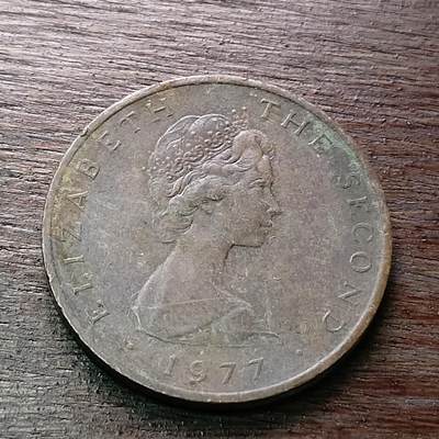 【铜匠收藏】★第128场★散币场，无佣金，30包邮。不满30元，支付5元运费。《接受代拍 代送NGC评级》 - 英属马恩岛 1977年 2便士