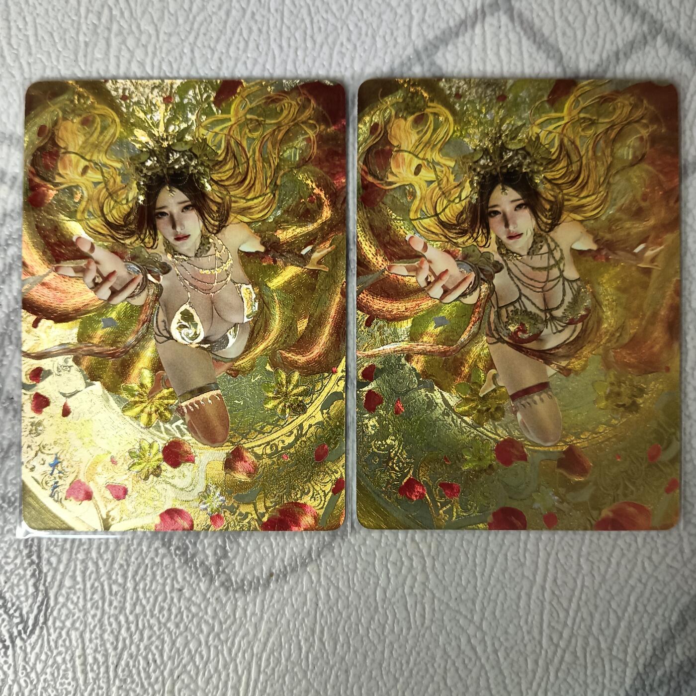 花开卡拍第34期（8月17号周日截拍，品控勿拍!!!拍品不寄存，运费5元，自制卡难免瑕疵，可能存在轻微撞角爆边等出厂瑕疵，品控介意勿拍！）