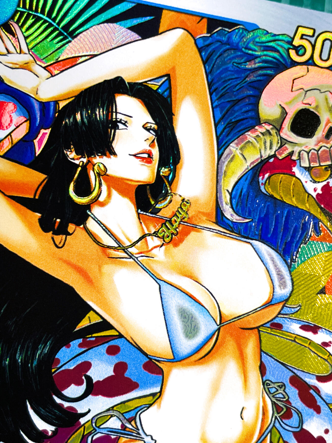 显眼宝27期【关注参拍有赠卡】 独乐乐不如众乐乐 驴歪歪卡牌  店内已经绝版 ！比基尼女帝一张 颜值超绝 折光彩闪工艺    63*88