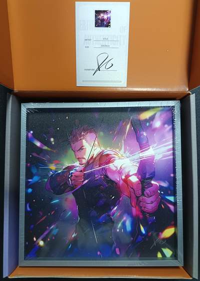 天玑星卡拍第113期《8.14周四截拍》持续收拍收评中 满赠卡需备注 - KYLE 版画 20*20CM