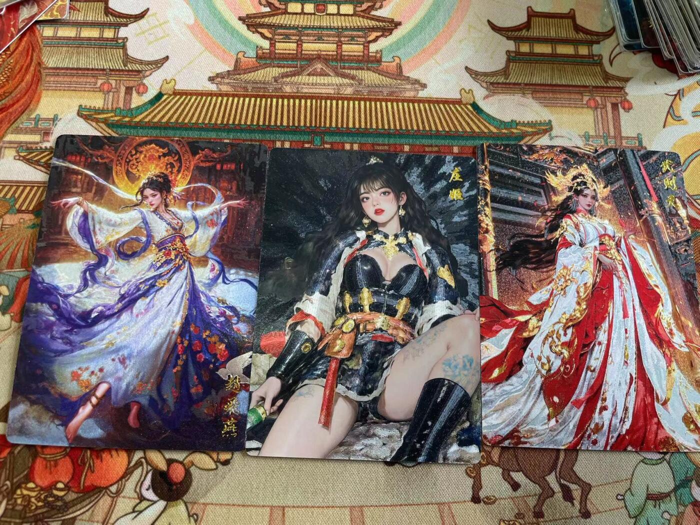 寸草不生拍卖 第五期  （8月14日结拍 无佣金 ） 奇点卡牌 妹卡3张