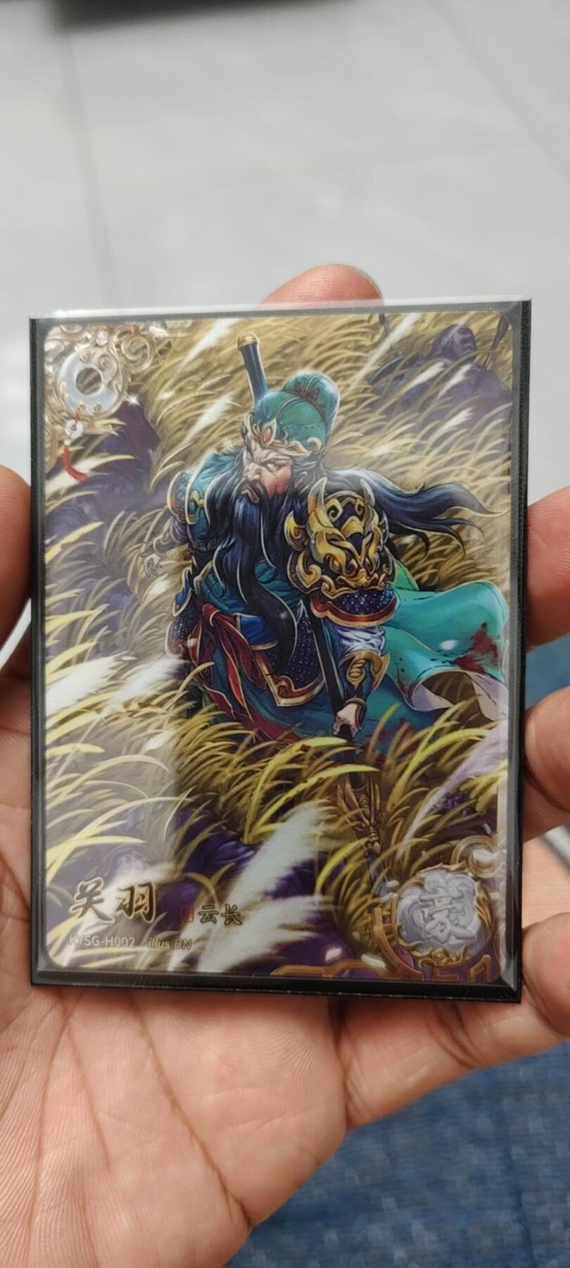 秋原瞳的小店第二十期（喜欢风，自由的风） 卡游三国豪杰一弹关羽，