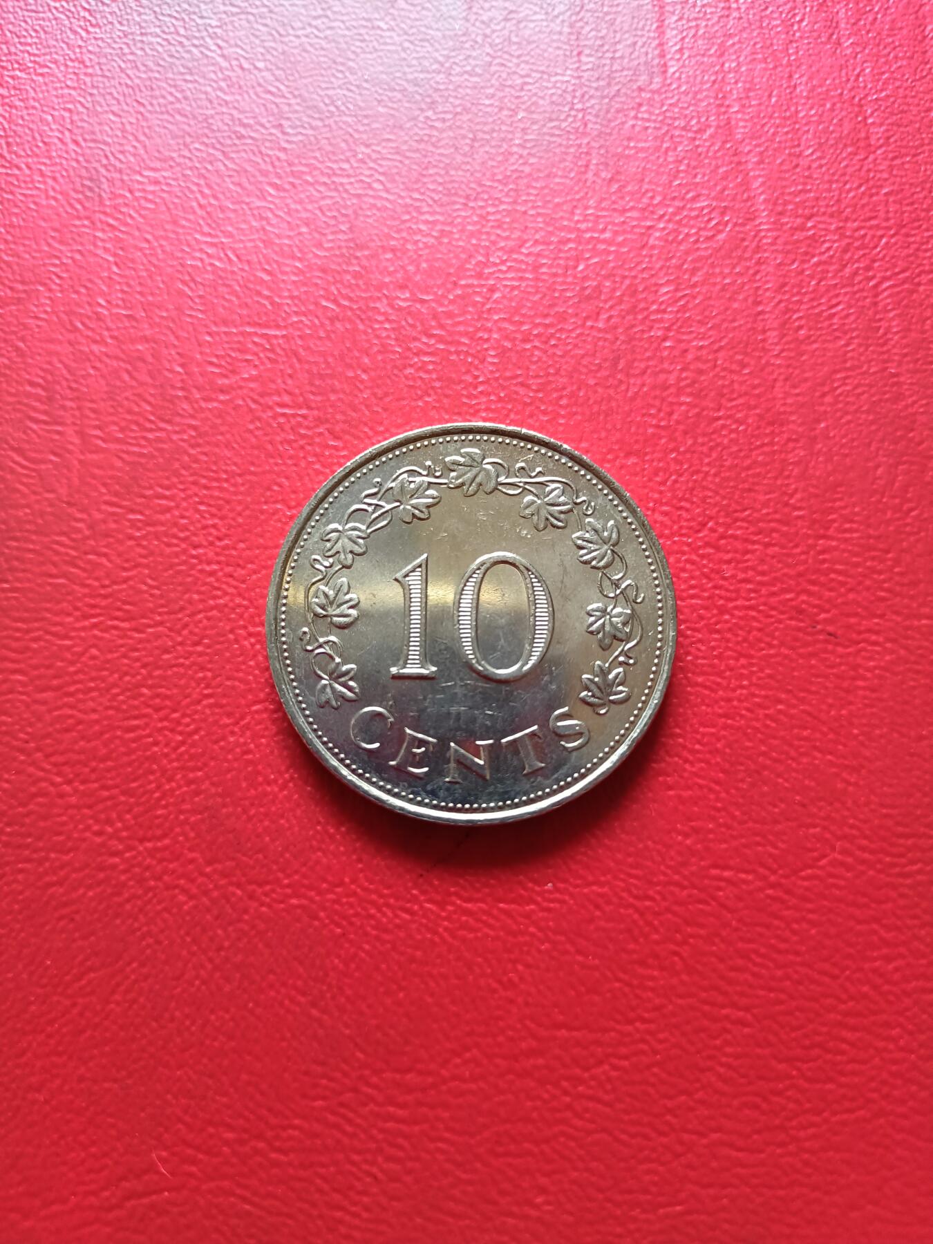 【云涧收藏】第五十三场 马耳他1972年10分，UNC