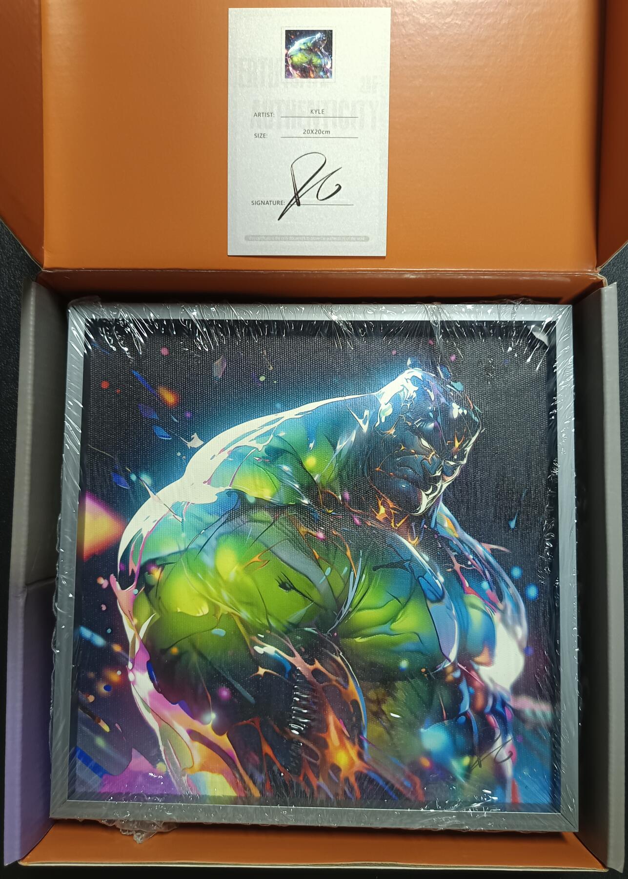 天玑星卡拍第113期《8.14周四截拍》持续收拍收评中 满赠卡需备注 KYLE 版画 20*20CM 