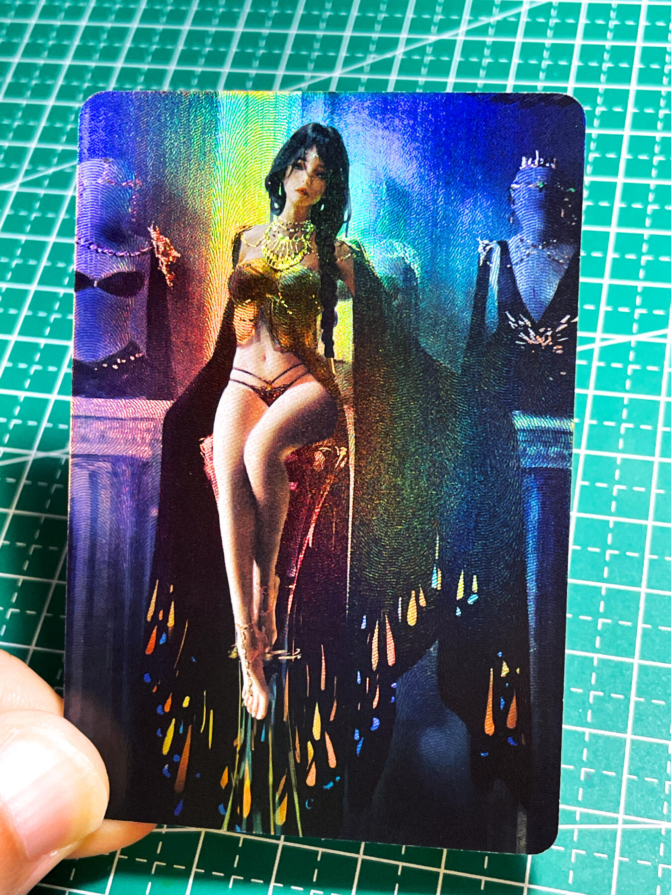 显眼宝27期【关注参拍有赠卡】 独乐乐不如众乐乐 个人最爱 鬼刀风铃 晨曦 这美腿不是无敌嘛！ 折光彩闪 小卡尺寸