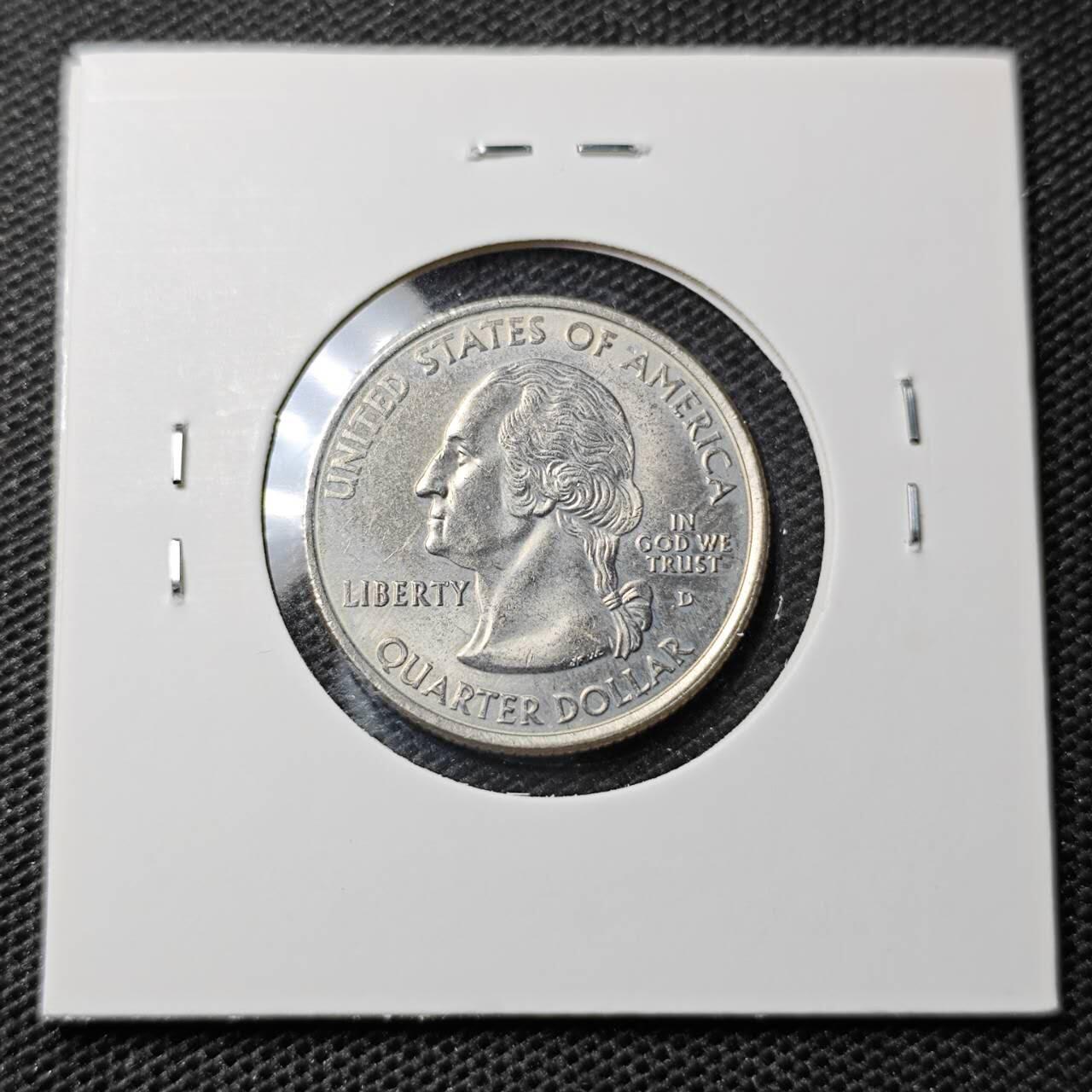 KK钱币收藏小铺 第323期 2月预留时间 周末发货 2000美国25分 纪念币