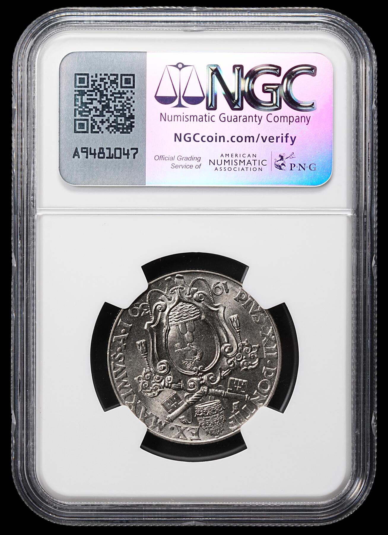 修遠堂世界钱币第八十一期 NGC MS66 1939年梵蒂冈2里拉