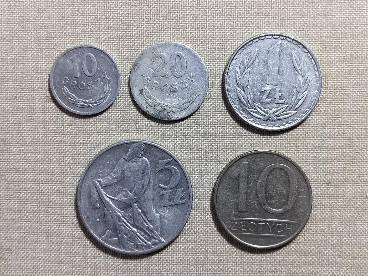 波兰硬币一组