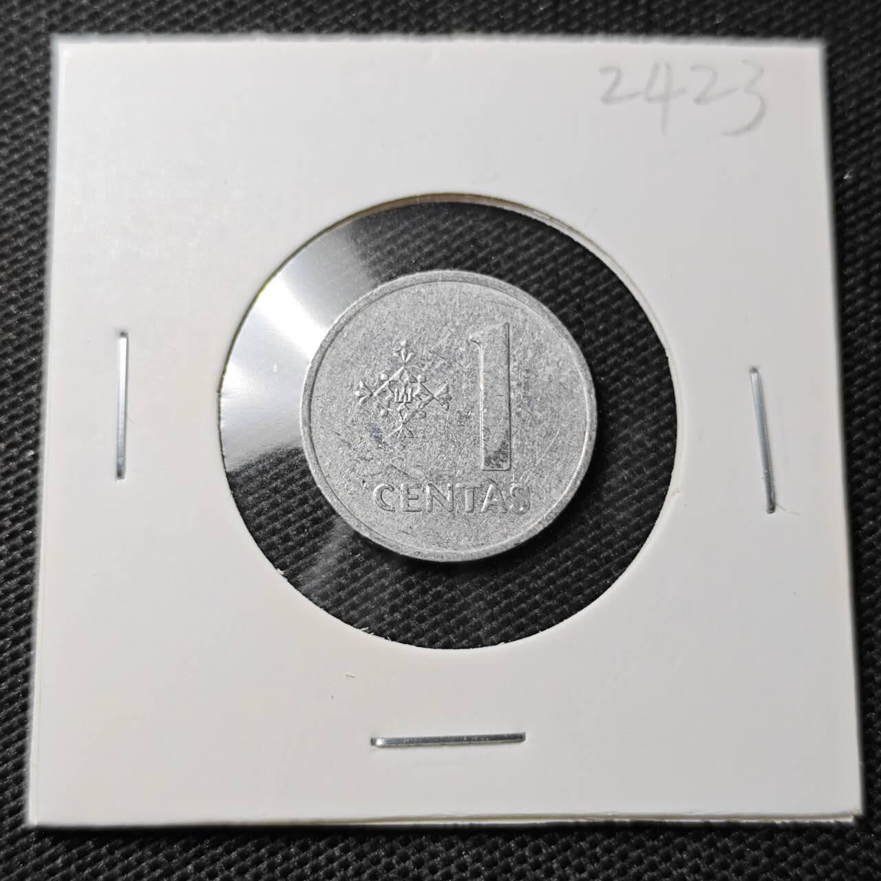 KK钱币收藏小铺 第324期 2月预留时间 周末发货 1991立陶宛1分