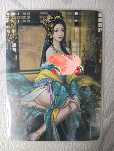 花开卡拍第34期（8月17号周日截拍，品控勿拍!!!拍品不寄存，运费5元，自制卡难免瑕疵，可能存在轻微撞角爆边等出厂瑕疵，品控介意勿拍！） - 卡将绝代芳华 阴丽华艺术版 彩闪 