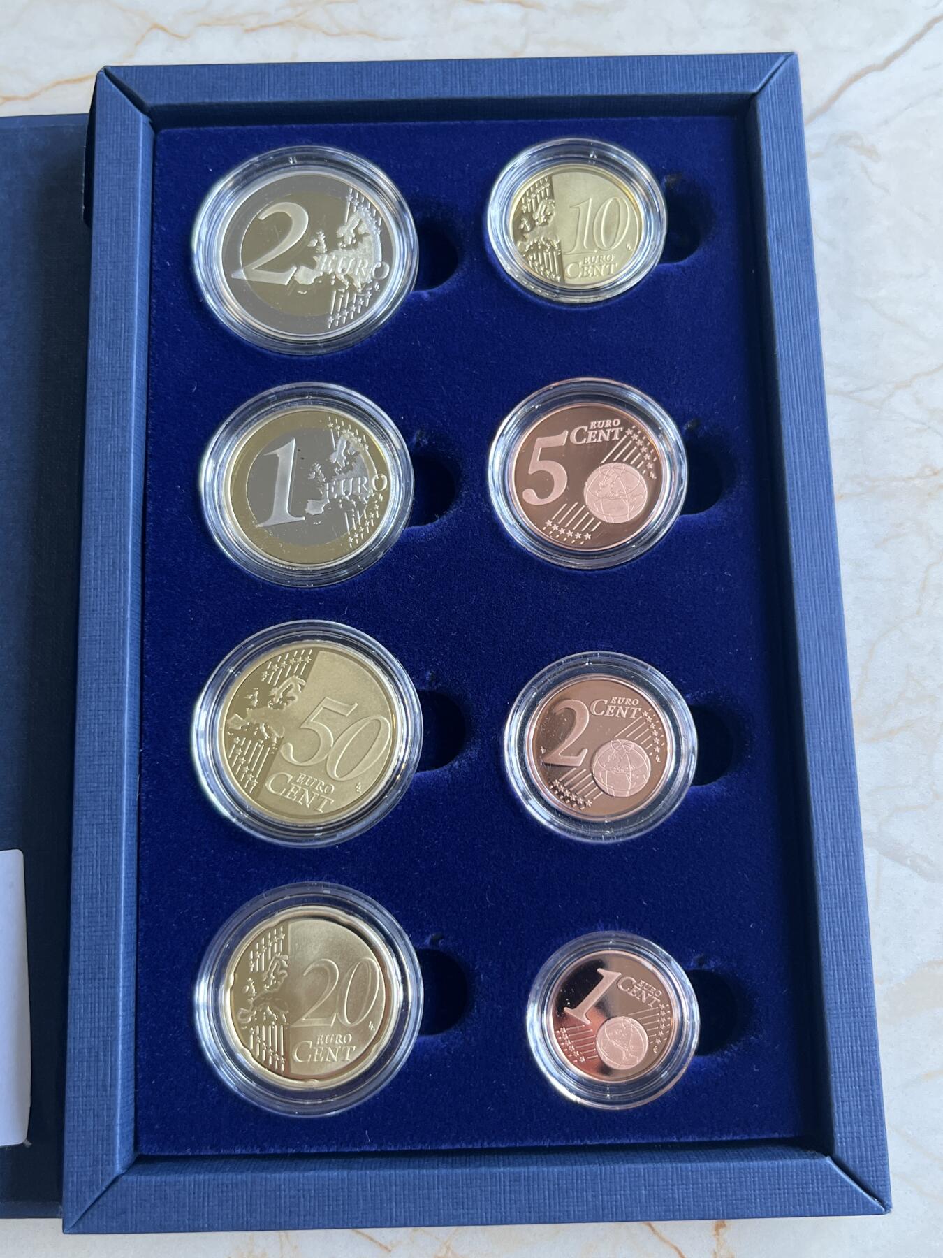 第172期拍卖【长期征集拍品】 圣马力诺2019年精制纪念币10枚全套