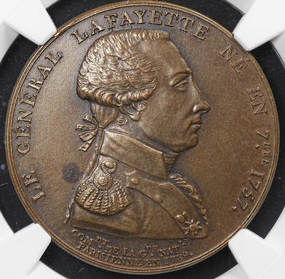 修遠堂世界钱币第八十一期 - NGC MS63BN 1931年法国巴黎-世界殖民地博览会铜章 美洲