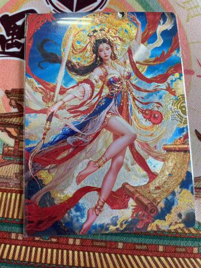 寸草不生拍卖 第五期  （8月14日结拍 无佣金 ） - 奇点卡牌 九天玄女 粗闪