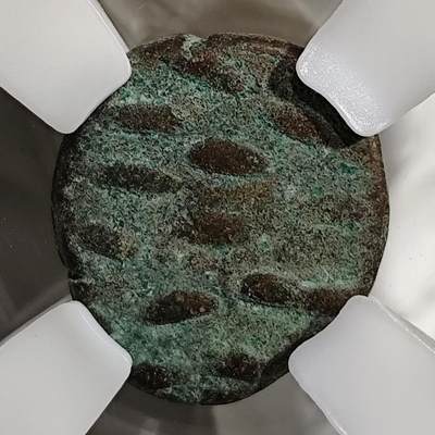希腊罗马丝路打制币化石【中外钱币放漏】专场！陆小鱼的钱币仓，限时拍卖第074场 - 埃兰王国 奥罗德三世铜币/戴冠国王面左像，短横线