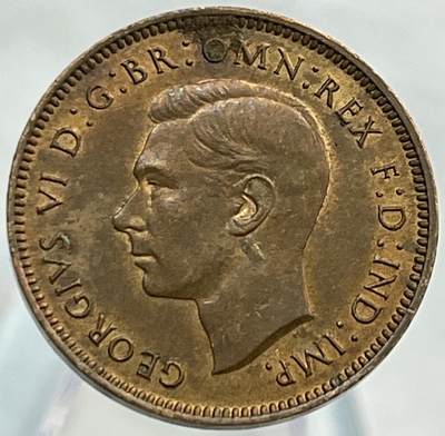 文馨钱币收藏第 266 场 - 1945年英国法新