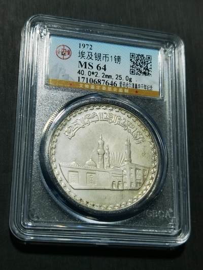 天下钱庄专场欢迎参拍 - 埃及1磅银币