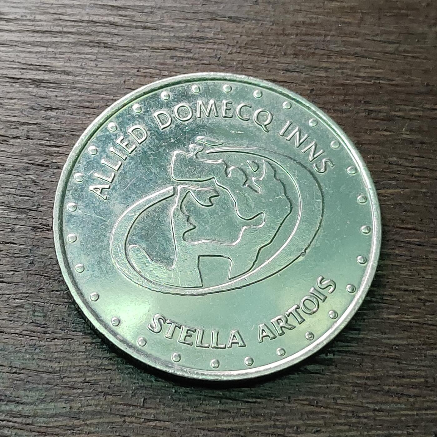 【铜匠收藏】★第128场★散币场，无佣金，30包邮。不满30元，支付5元运费。《接受代拍 代送NGC评级》 Stella Artois品牌代币