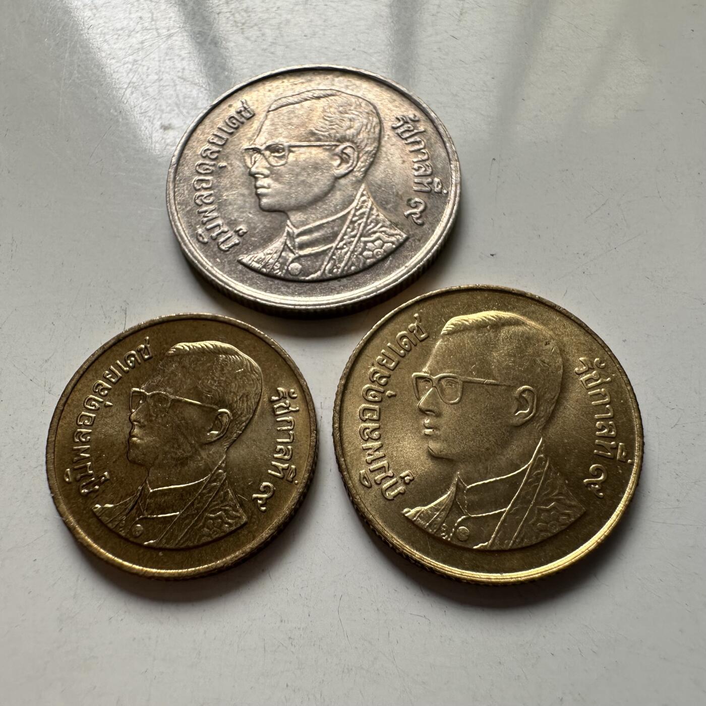 🌹外币初藏🌹🐯2025年第88场  每周二四六晚8️⃣点 接代拍 泰国青年版小面值三枚