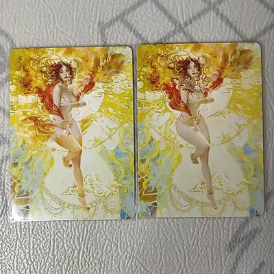 花开卡拍第34期（8月17号周日截拍，品控勿拍!!!拍品不寄存，运费5元，自制卡难免瑕疵，可能存在轻微撞角爆边等出厂瑕疵，品控介意勿拍！） - 燎原 妖姬传 秦可卿 普卡