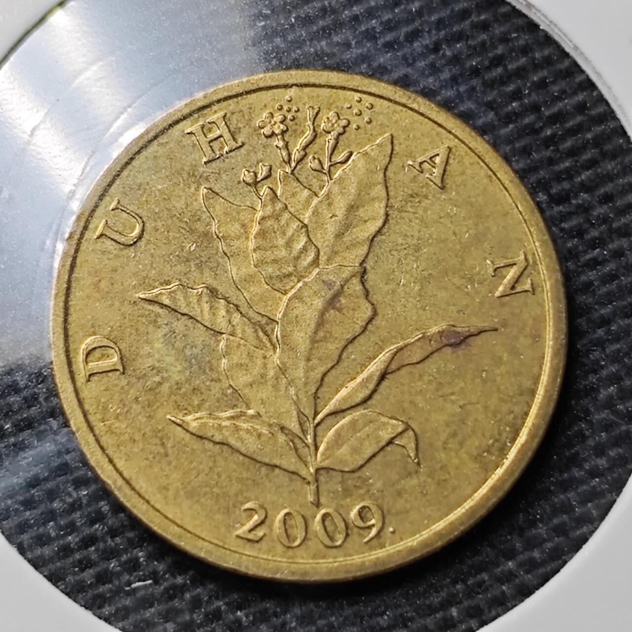 KK钱币收藏小铺 第323期 2月预留时间 周末发货 2009克罗地亚10利帕 
