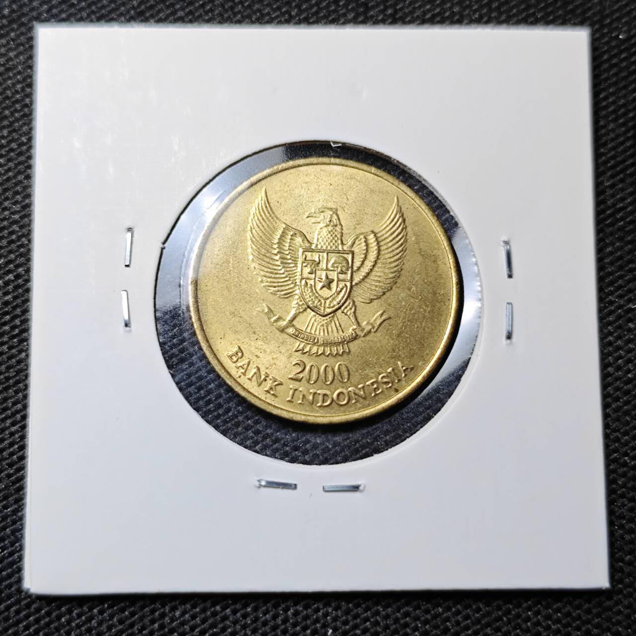 KK钱币收藏小铺 第323期 2月预留时间 周末发货  2000印度尼西亚500卢比 