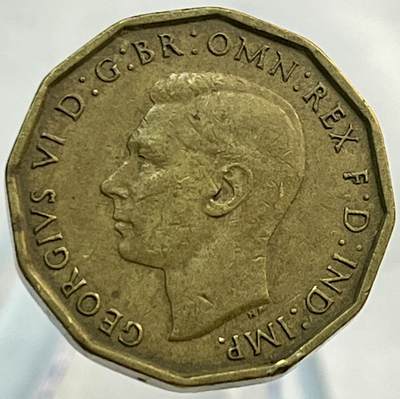文馨钱币收藏第 266 场 - 1942年英国3便士