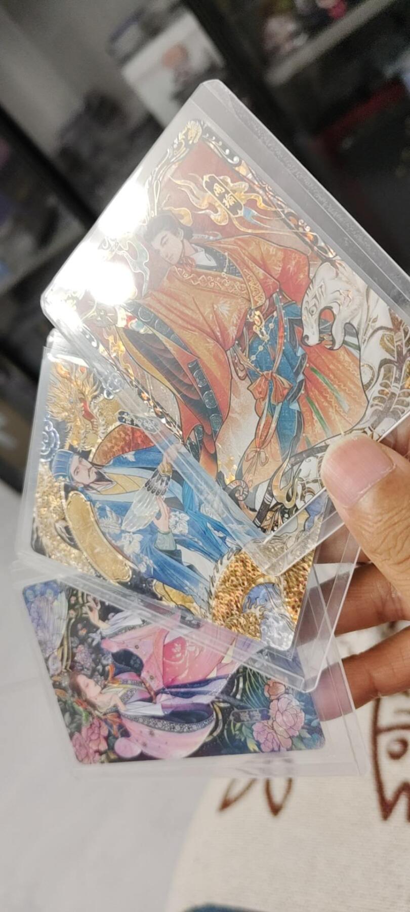 秋原瞳的小店第二十期（喜欢风，自由的风） 卡游三国7弹漆彩一套