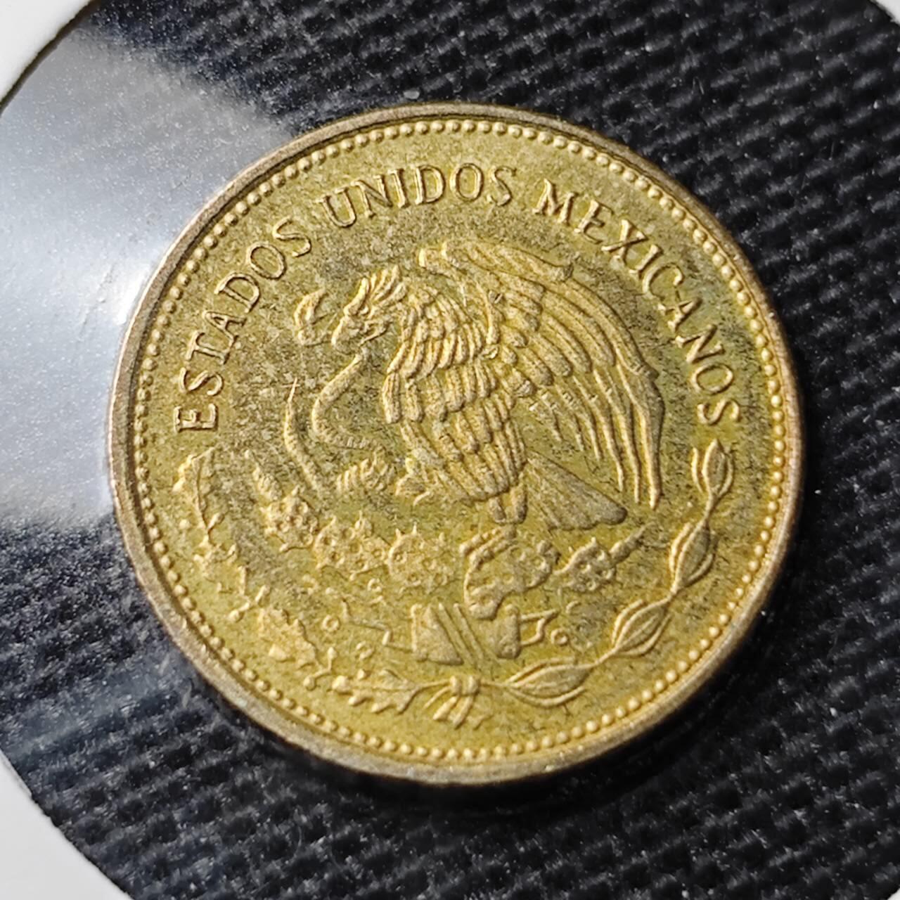 KK钱币收藏小铺 第323期 2月预留时间 周末发货 1985墨西哥5比索 