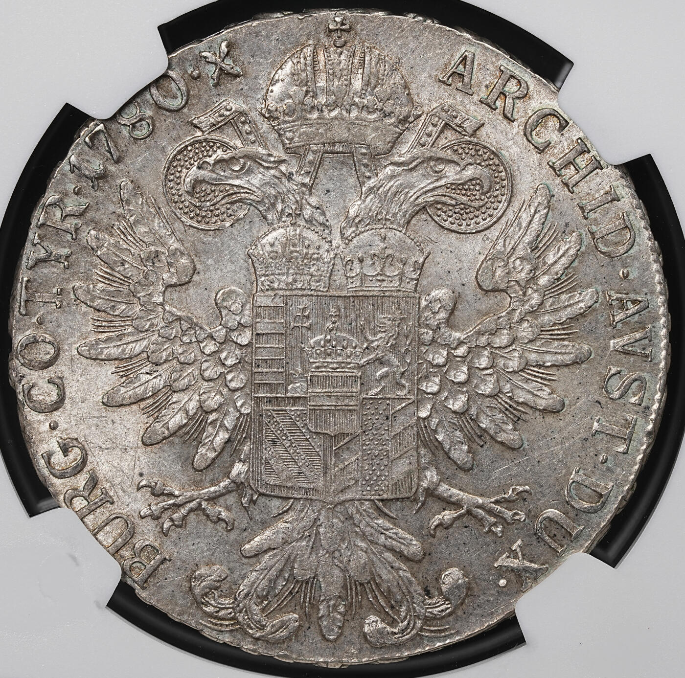 修遠堂世界钱币第八十一期 NGC MS62 1780年大奶妈泰勒大银币 19世纪后铸品 老包浆
