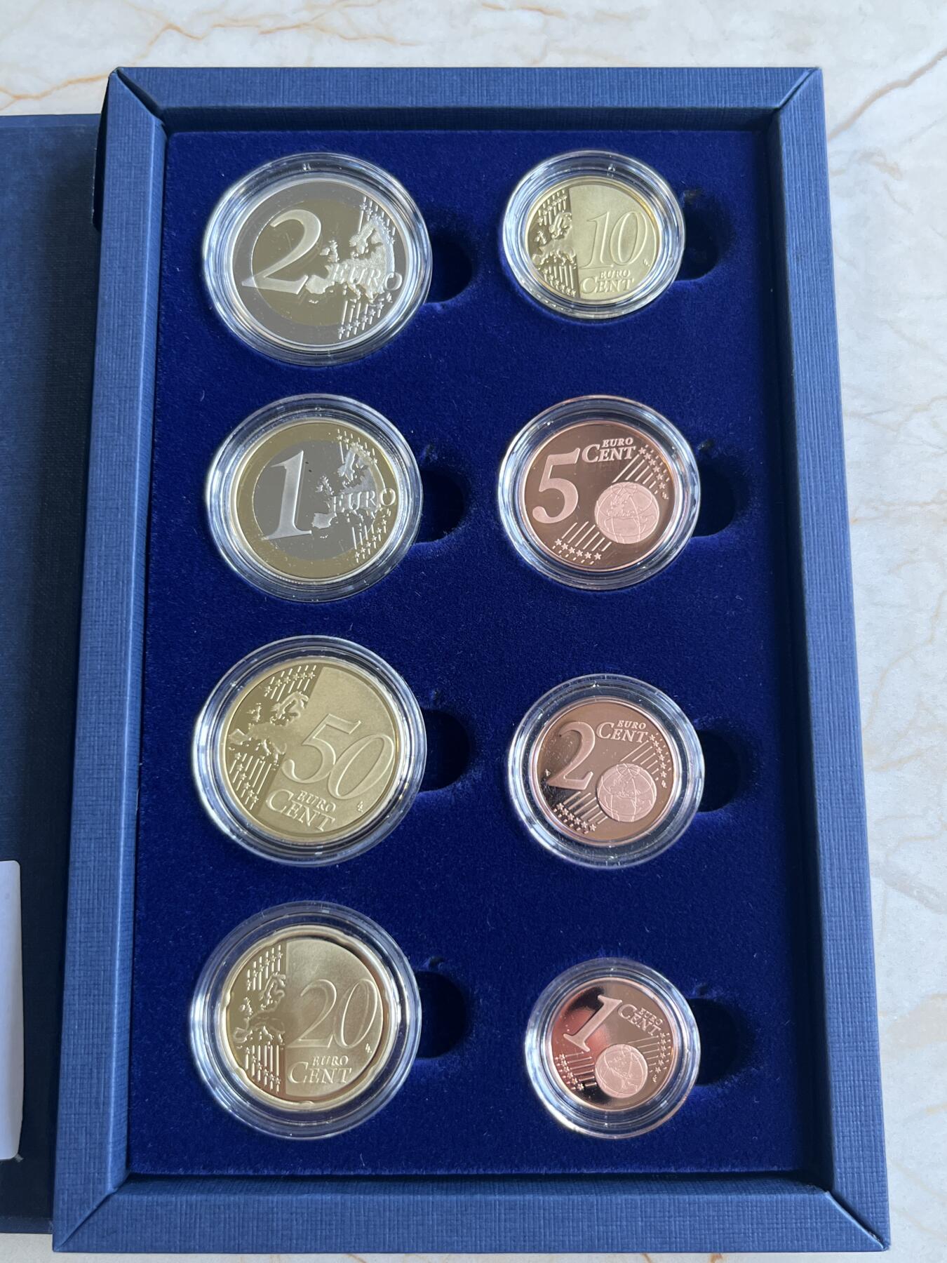 第172期拍卖【长期征集拍品】 圣马力诺2019年精制纪念币10枚全套