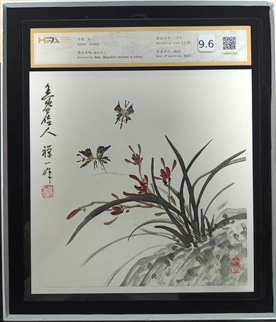 天玑星卡拍第113期《8.14周四截拍》持续收拍收评中 满赠卡需备注 - 【手绘画】禅一 幽谷佳人 2023 一平尺