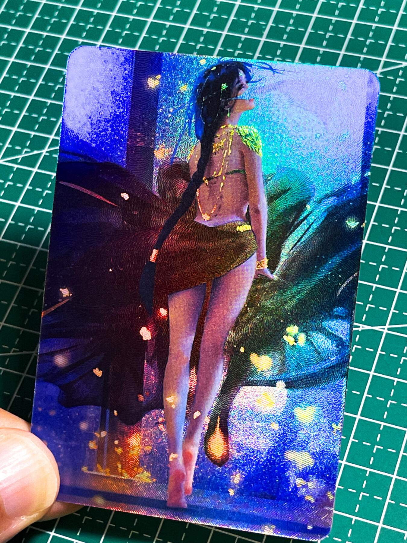 显眼宝27期【关注参拍有赠卡】 独乐乐不如众乐乐 个人最爱 鬼刀风铃 背影 这背影绝了！ 折光彩闪 小卡尺寸