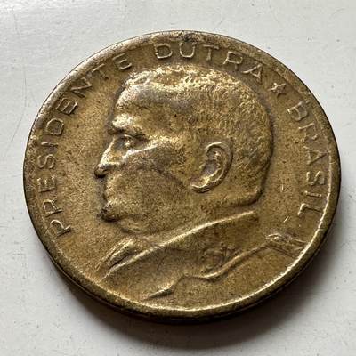 🌹外币初藏🌹🐯2025年第88场  每周二四六晚8️⃣点 接代拍 - 巴西1953年50分