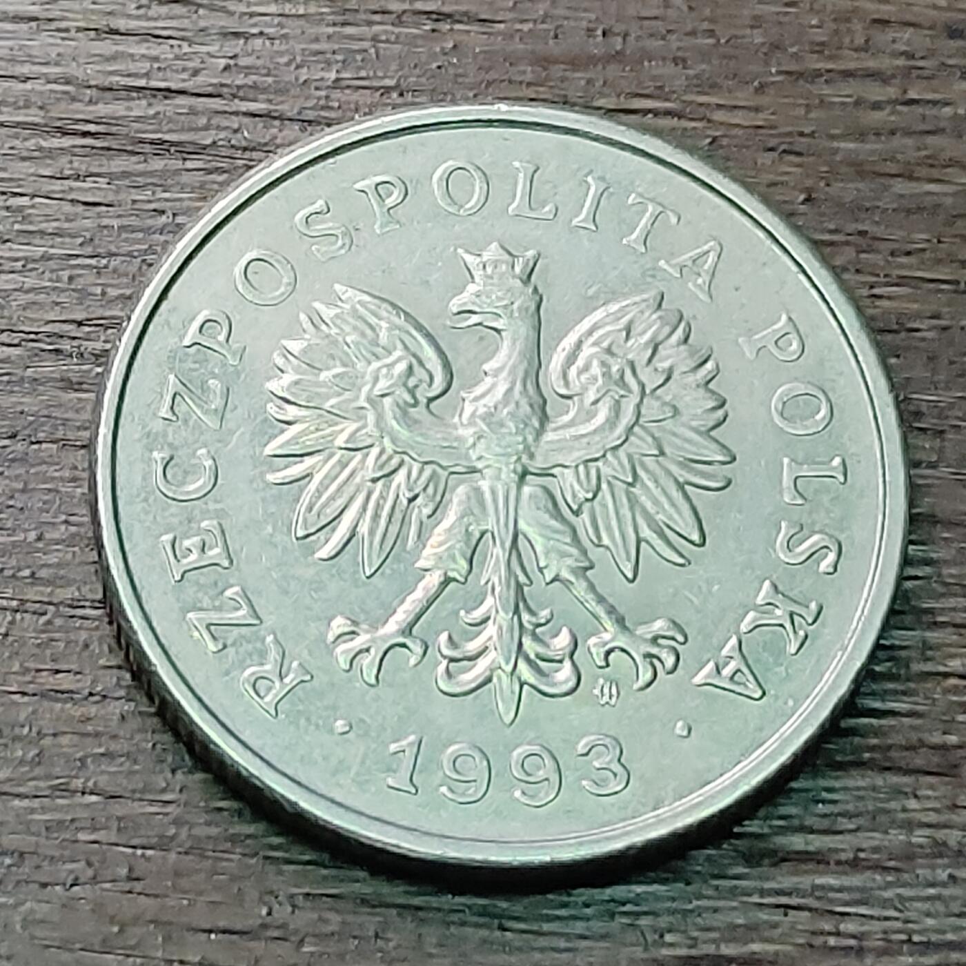 【铜匠收藏】★第128场★散币场，无佣金，30包邮。不满30元，支付5元运费。《接受代拍 代送NGC评级》 波兰 1993年 1兹罗提