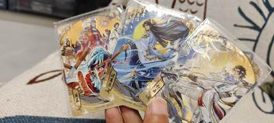 秋原瞳的小店第二十期（喜欢风，自由的风） - 卡游三国流芳传韵原膜一组3张