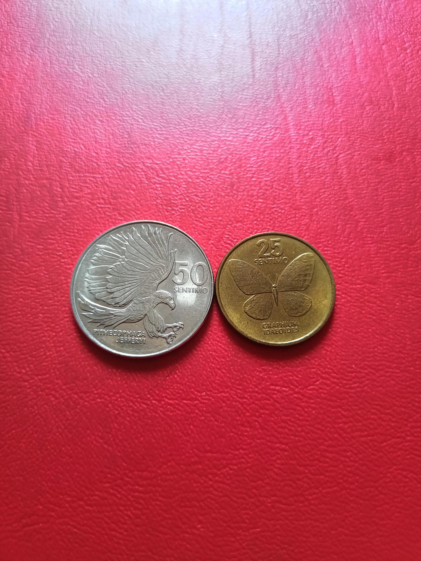 【云涧收藏】第五十三场 菲律宾1990年25、50分2枚