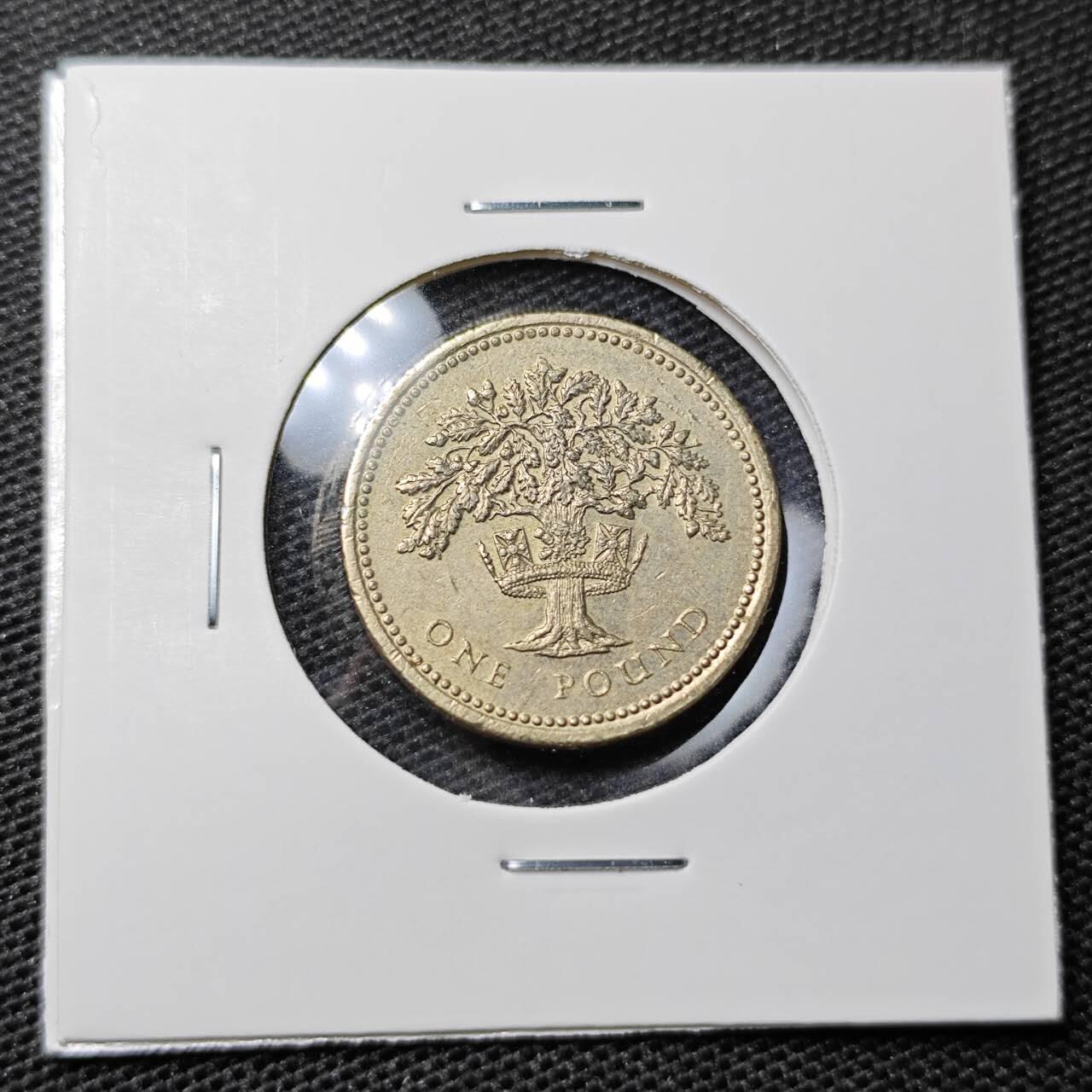 KK钱币收藏小铺 第323期 2月预留时间 周末发货 1992英国1镑 
