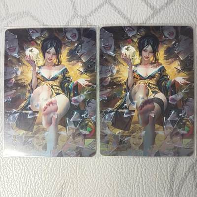 花开卡拍第34期（8月17号周日截拍，品控勿拍!!!拍品不寄存，运费5元，自制卡难免瑕疵，可能存在轻微撞角爆边等出厂瑕疵，品控介意勿拍！） - 燎原 妖姬传 婴宁 幻彩
