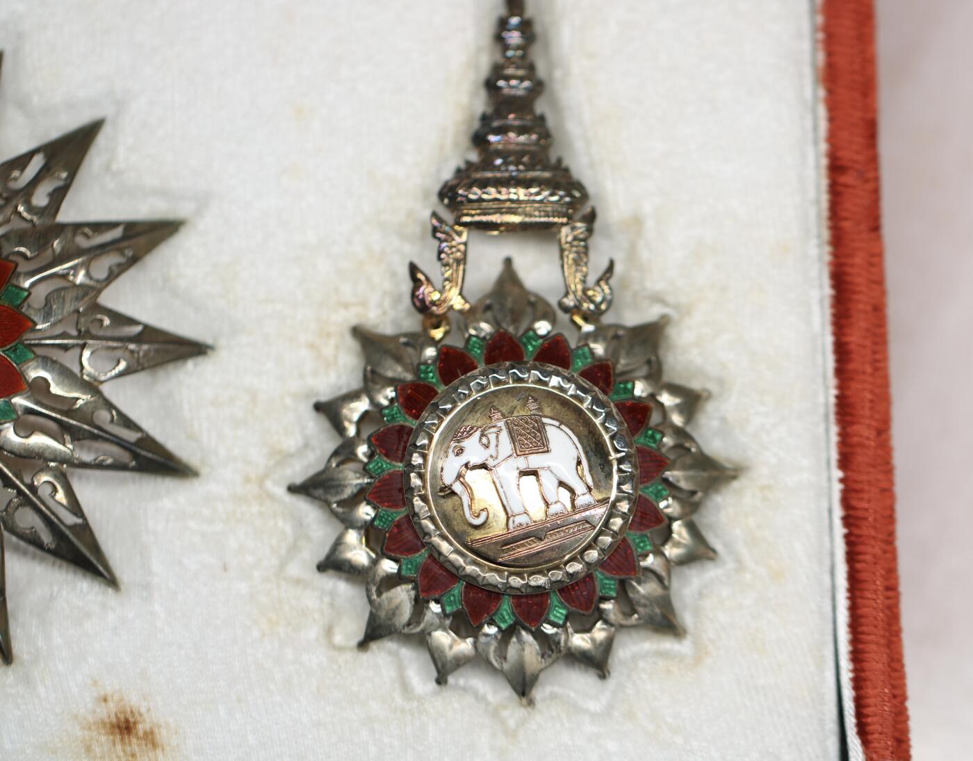 大猫徽章拍卖 第276期 泰国🇹🇭大十字级白象勋章 