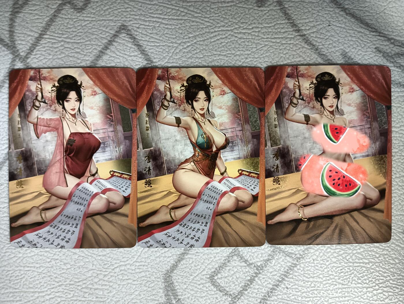 花开卡拍第34期（8月17号周日截拍，品控勿拍!!!拍品不寄存，运费5元，自制卡难免瑕疵，可能存在轻微撞角爆边等出厂瑕疵，品控介意勿拍！）