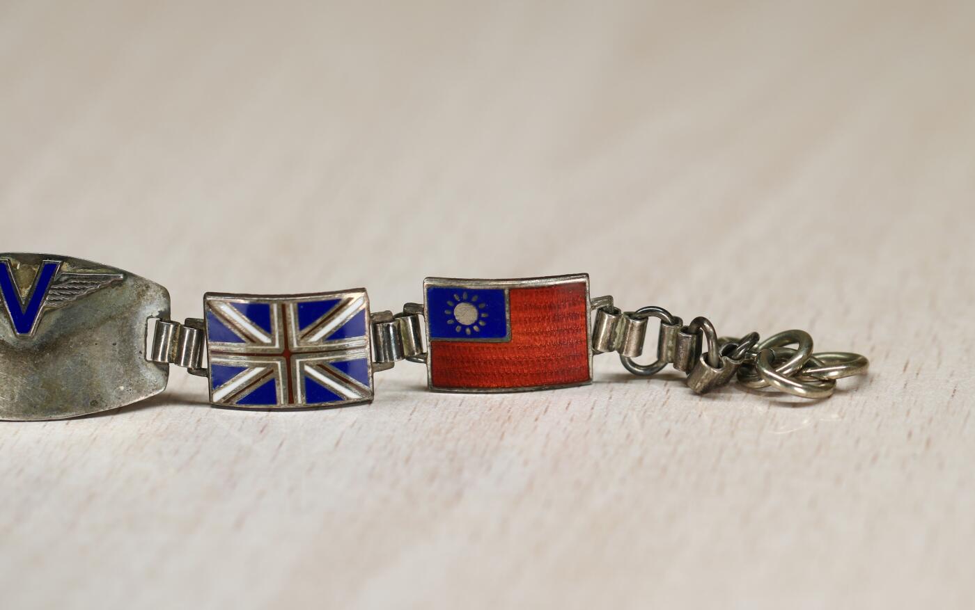 大猫徽章拍卖 第276期 四国同盟 抗战胜利 银质手链