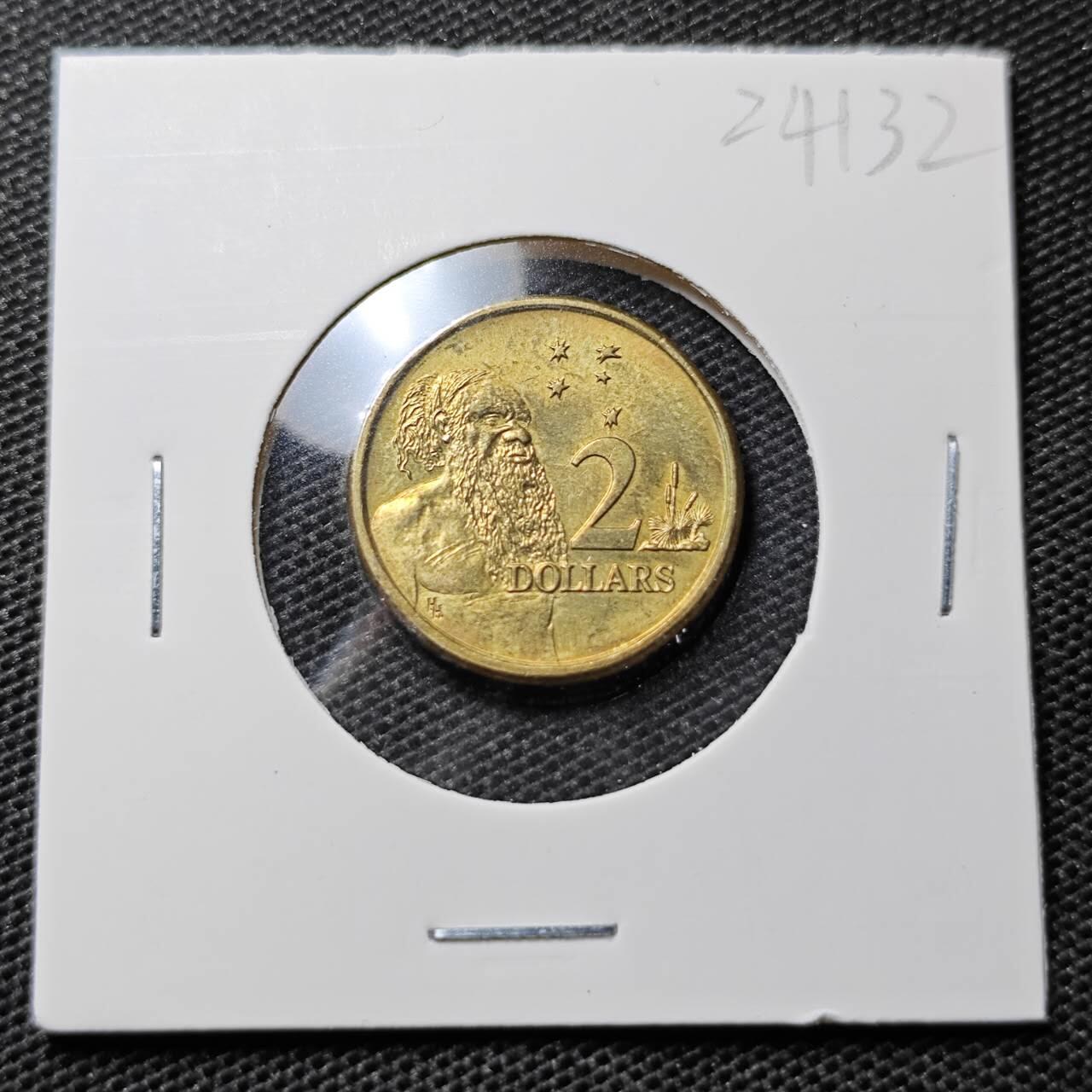 KK钱币收藏小铺 第324期 2月预留时间 周末发货  澳大利亚2元