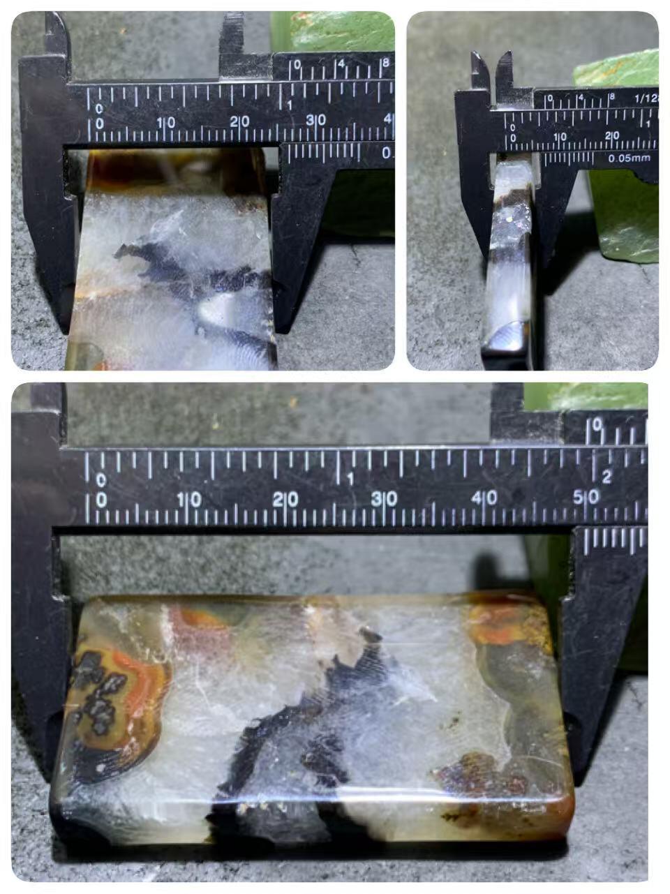 罕见冰飘战国红玛瑙通货牌子一个，