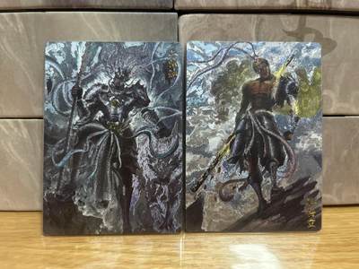 （收拍品免费放盘）燎原豪杰传2、卡德曼、玄卡阁 - 【裸卡】双木 二郎神、孙悟空 玄卡阁&猴王学艺