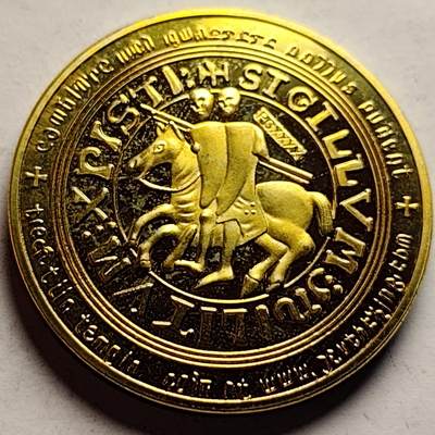 泉币菌-第83场-精品福利场 - 纪念章 马剑骑士 40×3mm 纪念品