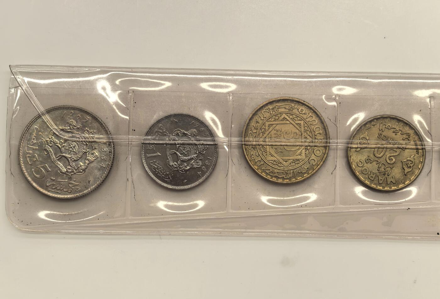 博洋堂世界钱币拍卖第135期（全场包邮）【请留意本场发货时间变化】 摩洛哥FDC原包装8枚套